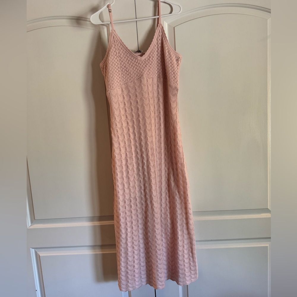 Hollister Pink Maxi Dress